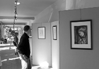 Inaugurazione mostra alla Loggia della Fornace (foto 2)